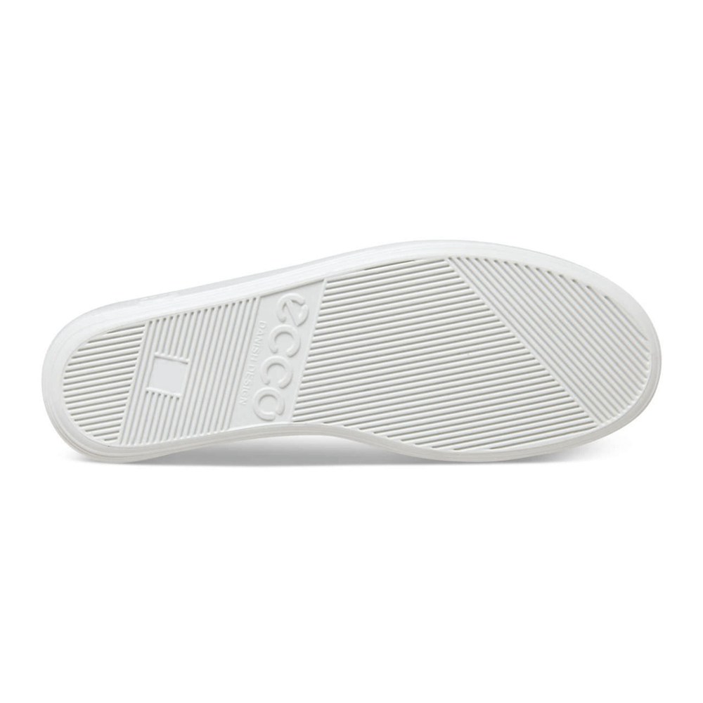 Tenis Mujer - ECCO Soft 2.0 Tie - Blancos - YOX203951